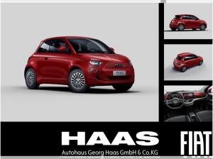 Fiat 500e 🔥 BESTSELLER: Elektro (RED) 🚗⚡ – großer Akku 🔋🔝 CarPlay & vieles mehr! ❤️