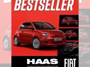 Fiat 500e 🔥 BESTSELLER: Elektro (RED) 🚗⚡ – großer Akku 🔋🔝 CarPlay & vieles mehr! ❤️