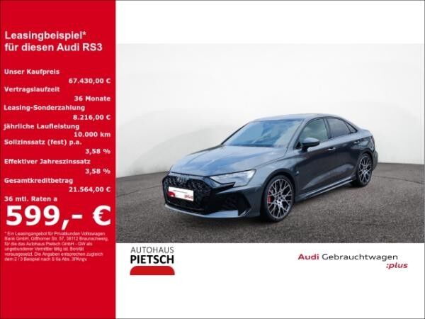 Audi RS3 Limousine 2.5 TFSI quattro 280 km/h Matrix