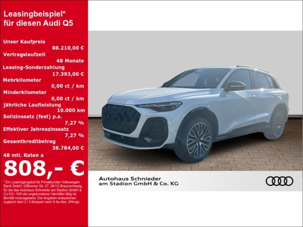 Audi Q5 SUV edition one TDI quattro 150 kW S tronic