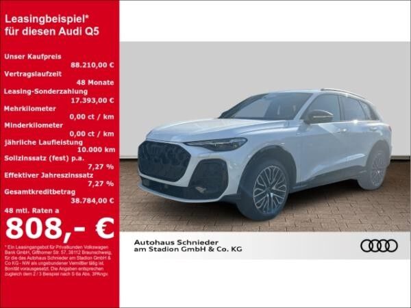 Audi Q5 SUV edition one TDI quattro 150 kW S tronic