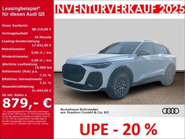 Audi Q5 SUV edition one TDI quattro 150 kW S tronic