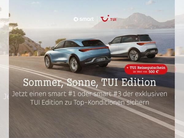 smart #3 Premium ✈️ TUI-Sonderedition inkl. 500€ Reisegutschein**❗️(Head-up/Soundsystem/Navi/Pano/LED+) smart #3 Premium ✈️ TUI-Sonderedition inkl. 500€ Reisegutschein**❗️(Head-up/Soundsystem/Navi/Pano/LED+)