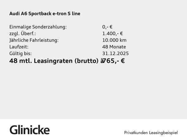 Audi A6 e-tron A6 Sportback e-tron qu. AHK LED LM 21" B&O Head-Up