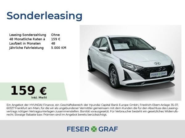 Hyundai i20 TREND DCT NAVI CAM SHZ LHZ CARPLAY KLIMA
