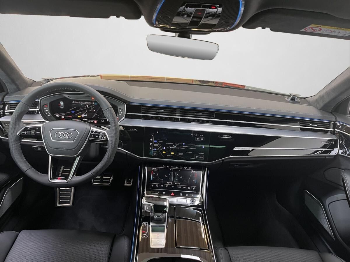Audi S8 AHK, Pano-Glasdach, B&O Sound, Standhzg., Nachtsicht, Digitales Matrix Licht