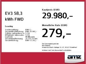 Kia EV3 58,3 kWh FWD AIR *Navi*Klimaautomatik*