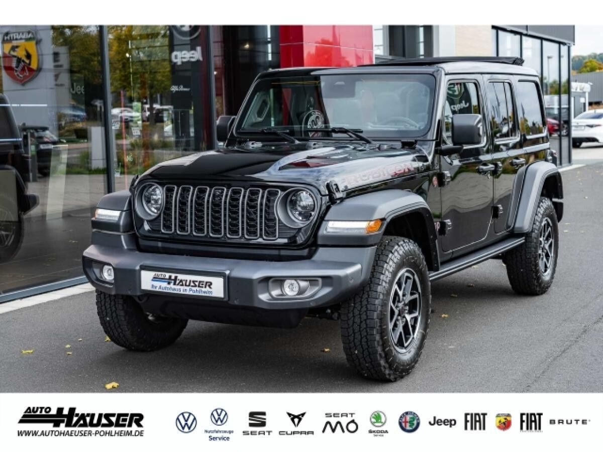 Jeep Wrangler MY24 Rubicon 2.0 T-GDI 4x4 SOFORT SKY-ONE ALPINE NAVI KAMERA LED APPLE ANDROID