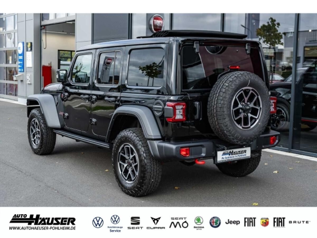 Jeep Wrangler MY24 Rubicon 2.0 T-GDI 4x4 SOFORT SKY-ONE ALPINE NAVI KAMERA LED APPLE ANDROID