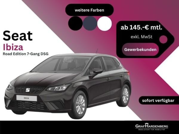 Seat Ibiza 1.0 TSI Road Edition 7-Gang-DSG *sofort verfügbar*Gewerbe-Deal*