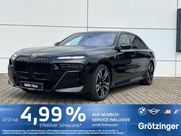 BMW 740 740d 🔥Vorführwagenaktion/Verfügbar ab 04/26🔥🔥Sportpaket Pro+ Automatiktüren+BMW Kristallscheinwerfer