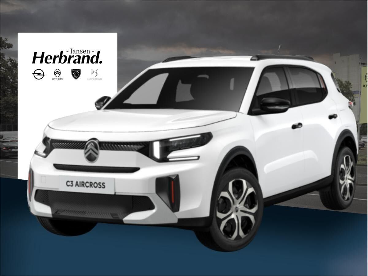 Citroën C3 Aircross Plus Automatik Allwetterreifen *Weiß* - sofort verfügbar ✅