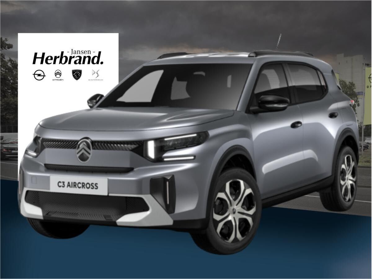 Citroën C3 Aircross Plus 100 PS MT *Grau* - sofort verfügbar ✅