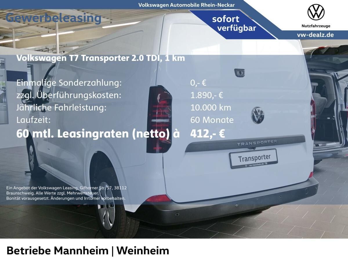 Volkswagen Transporter T7 Kasten LR 2.0 TDI 3,3t