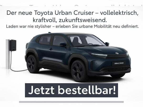 Toyota Urban Cruiser Teamplayer 61 kWh bis zu 581km Reichweite,