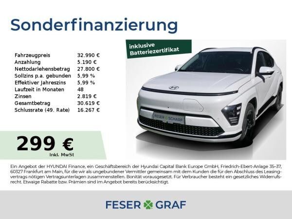 Hyundai KONA PRIME NAVI 360° LEDER BOSE 19 LED SHZ LHZ