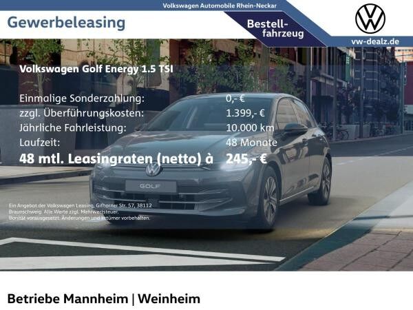 Volkswagen Golf ENERGY 1.5 TSI OPF Kamera ACC LED uvm.