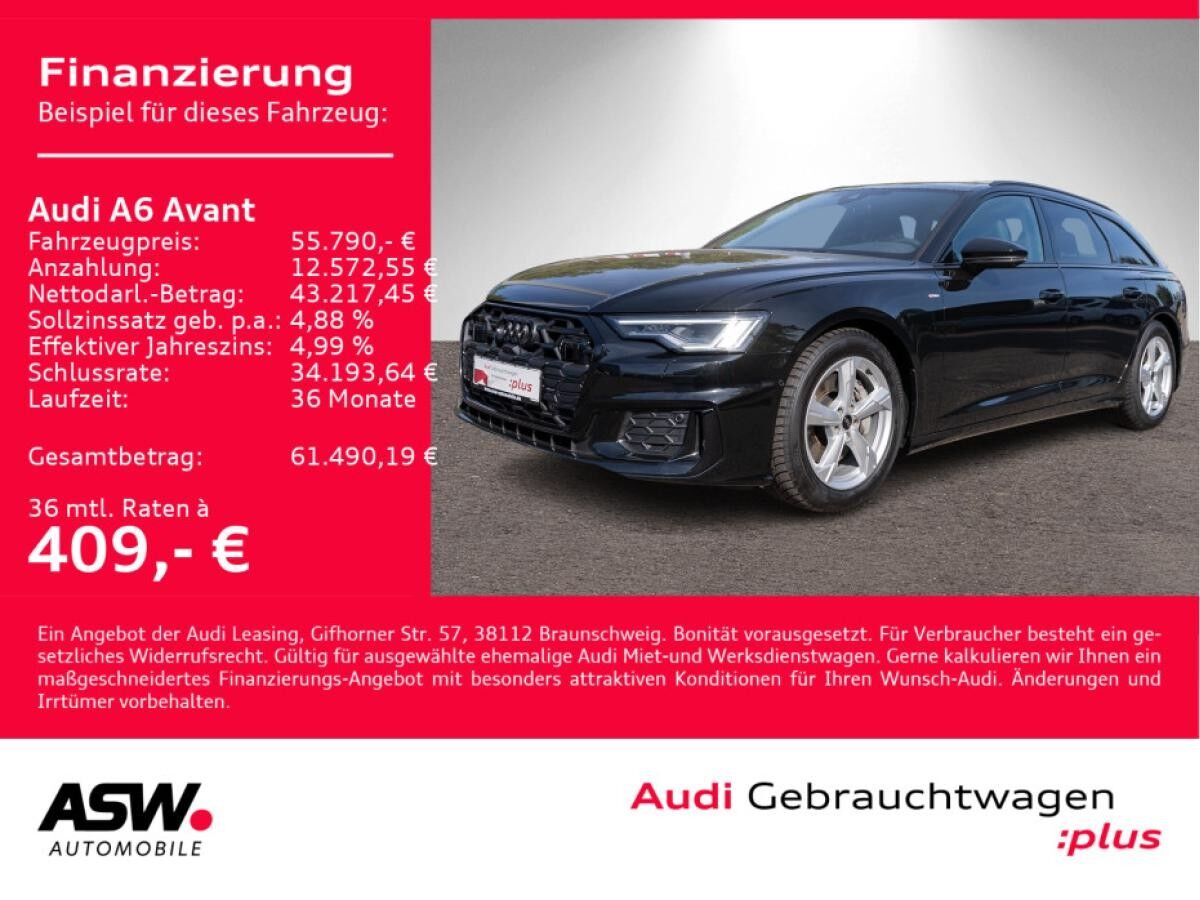 Audi A6 Avant S line 50TDI quattro Navi Matrix Pano // SOFORT VERFÜGBAR!!