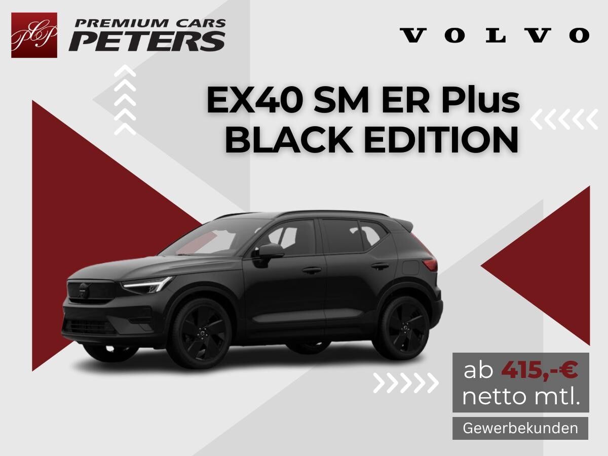 Volvo EX40 Single Motor Plus Black Edition| Gewerbeleasing | 0,25%DW-STEUER