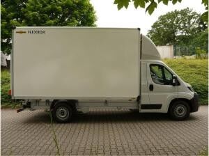 Fiat Ducato 35 140 / Humbaur-Koffer mit Ladebordwand