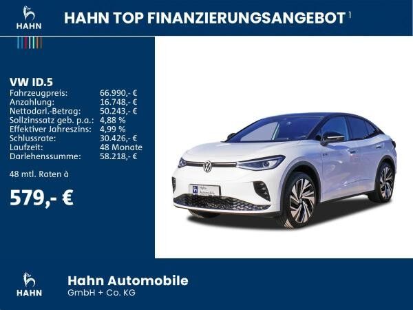 Volkswagen ID.5 GTX 250kW 79kWh 4MOTION HARMAN HUD AHK DCC