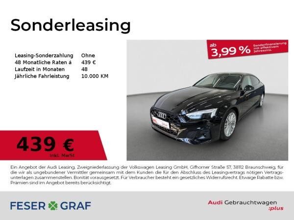 Audi A5 Sportback 40 TFSI quattro S-Line S tronic