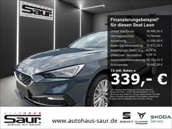 Seat Leon Sportstourer Road Edition 1.5 e-Hybrid DSG AHK MATRIX RÜCKFAHRKAMERA