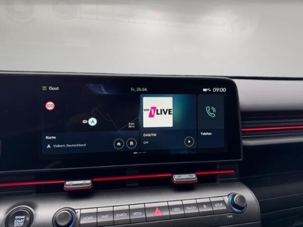 Hyundai KONA 1.6 N Line🚀| Automatik | LED | Rückfahrkamera | Navi | Klimaauto. | ISOFIX | Spurhalteass.