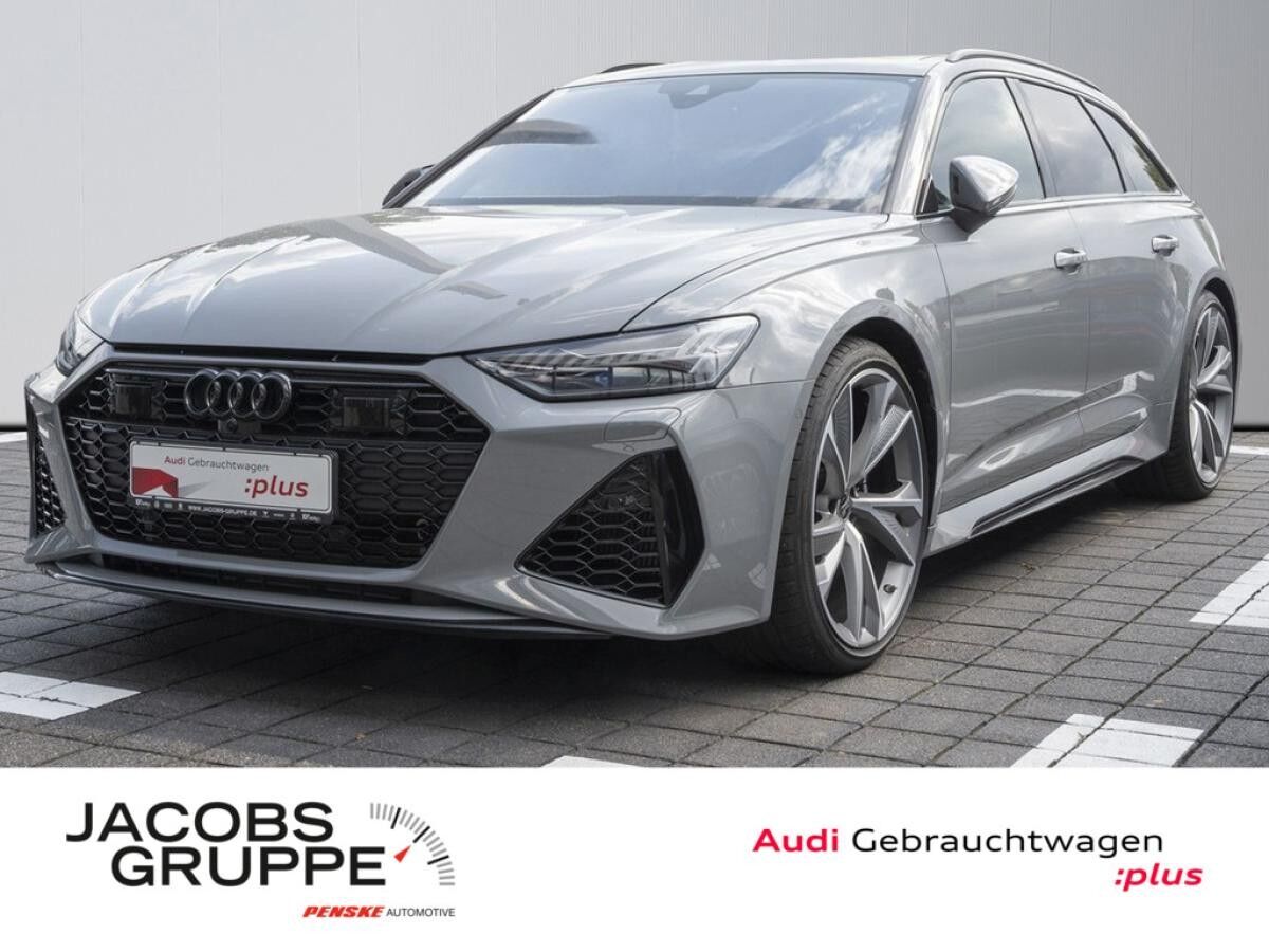 Audi RS6 Black+/B+O Advanced/RS-AGA/Pano/Laser/HuD/ACC/22Zoll/360°