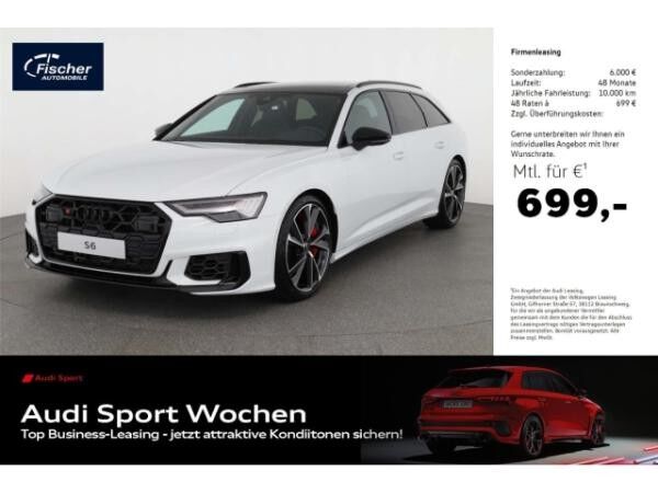 Audi S6 Avant TDI quattro LP: 118.550,- /Pano/B&O/Head-up/RS-Dachkantenspoiler