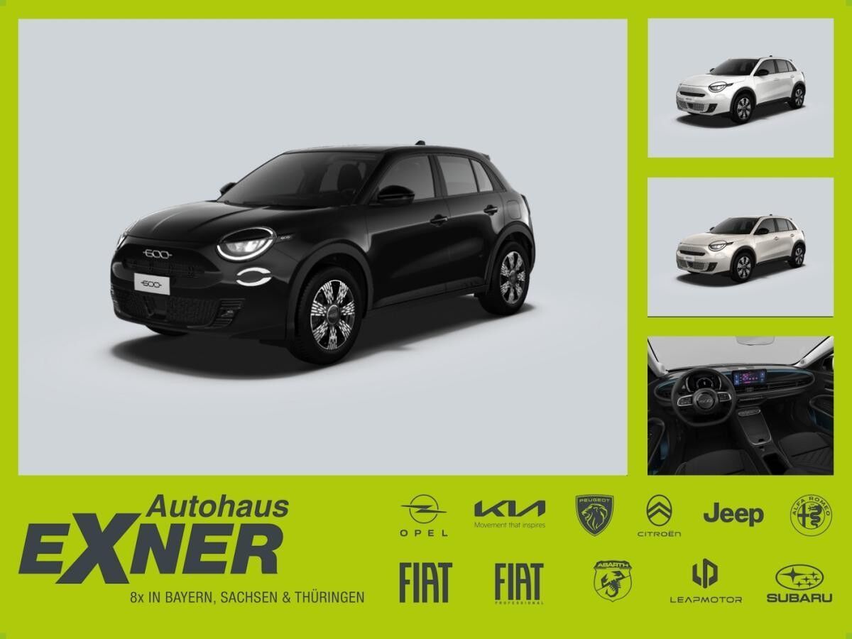 Fiat 600 Business Edition | ALLWETTERREIFEN | SOFORT VERFÜGBAR | Privat