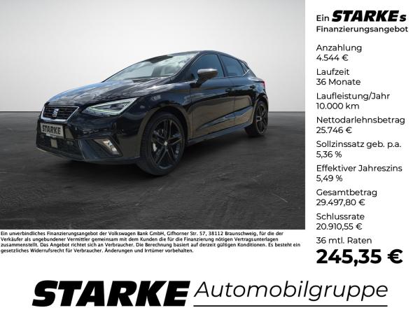 Seat Ibiza FR 1.0 TSI DSG Black Edition