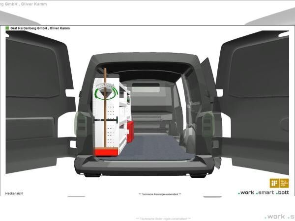 Volkswagen Transporter Kasten 2.0l TDI inkl. Werkstattausbau - verfügbare Fahrzeuge: 4/5