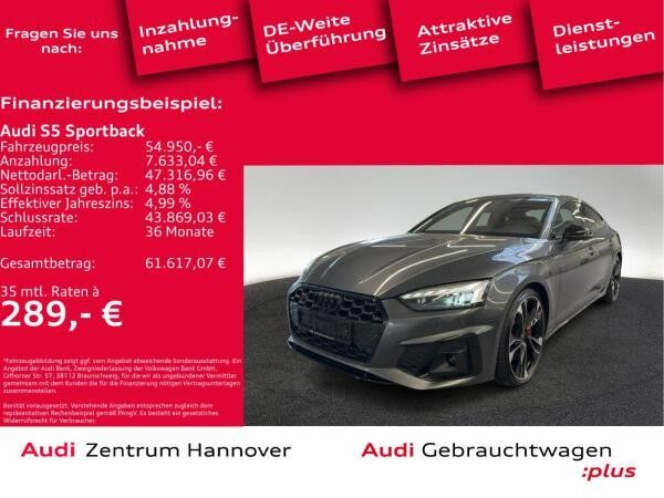 Audi S5 Sportback 3.0 TDI quattro Head-Up Laser Pano B&O Kamera