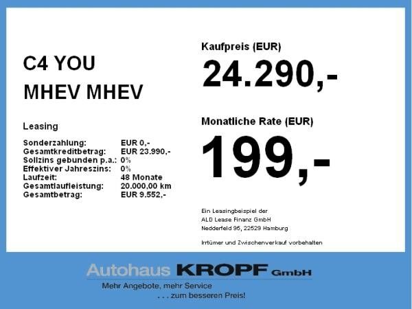Citroën C4 YOU MHEV