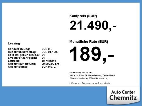Citroën C3 Max PT100 frei konfigurierbar