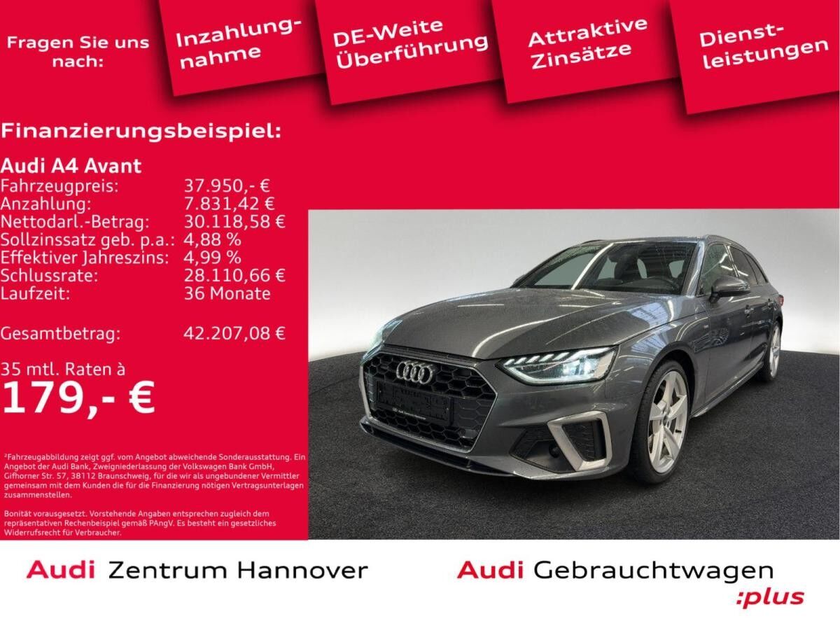 Audi A4 Avant 45 quattro TFSI Avant S line