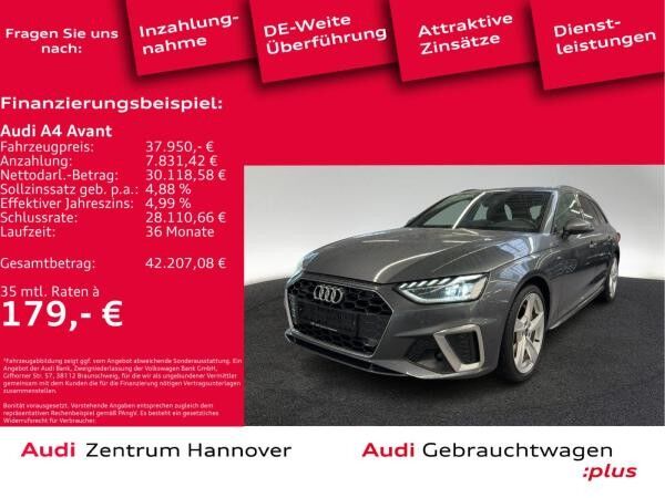 Audi A4 Avant 45 quattro TFSI Avant S line