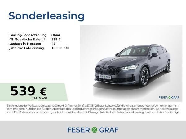 Skoda Superb Combi Sportline 1,5 TSI iV AHK R-Kamera