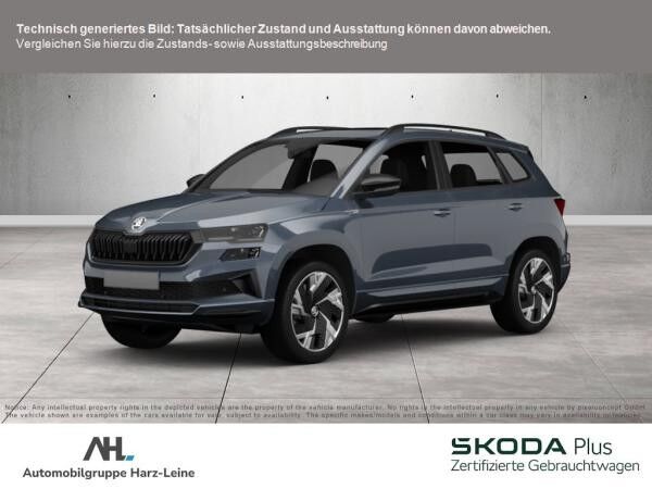 Skoda Karoq 1.5 TSI Sportline DSG Pano ACC Navi RFK Leder Memory