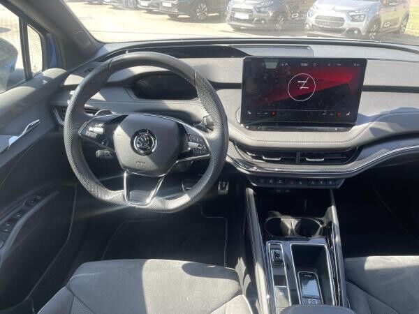 Skoda ENYAQ iV 80 82 kW Sportline Matrix AHK WKR Head-Up inkl. Winterräder, Garantieverlängerung möglich