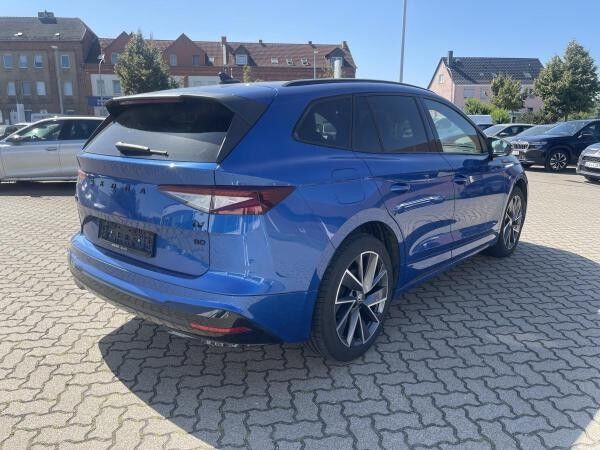 Skoda ENYAQ iV 80 82 kW Sportline Matrix AHK WKR Head-Up inkl. Winterräder, Garantieverlängerung möglich