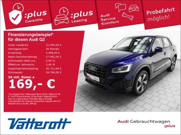 Audi Q2 40 TFSI quattro advanced Leder Navi Kamera