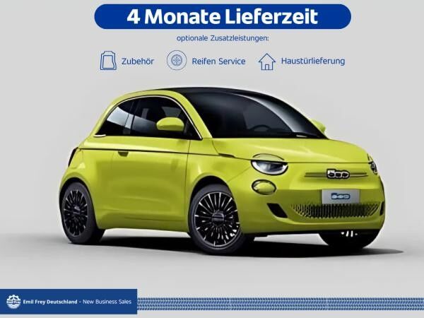 Fiat 500e ⚡ La Prima Limousine 🔋  42 kWh *Vollausstattung*  & alle Farben verfügbar