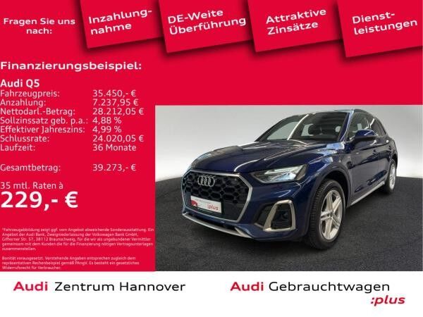 Audi Q5 40 TDI qu. S line LED Kamera AHK Navi virtual