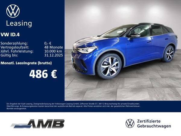 Volkswagen ID.4 GTX h/AHK/Navi/Pano/Wärmepumpe/01.30Garantie