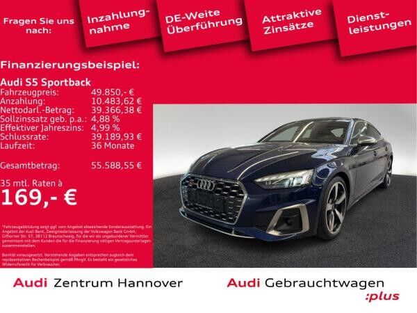 Audi S5 Sportback 3.0 TDI qu. Standh. Matrix Pano B&O Kamera