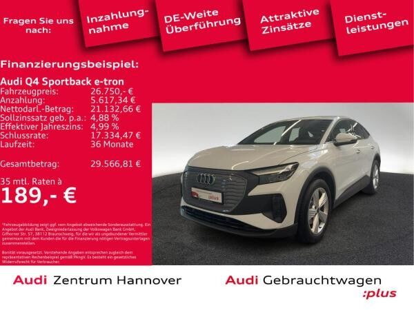 Audi Q4 e-tron Q4 Sportback e-tron 35 Kamera LED DAB Sportsitze