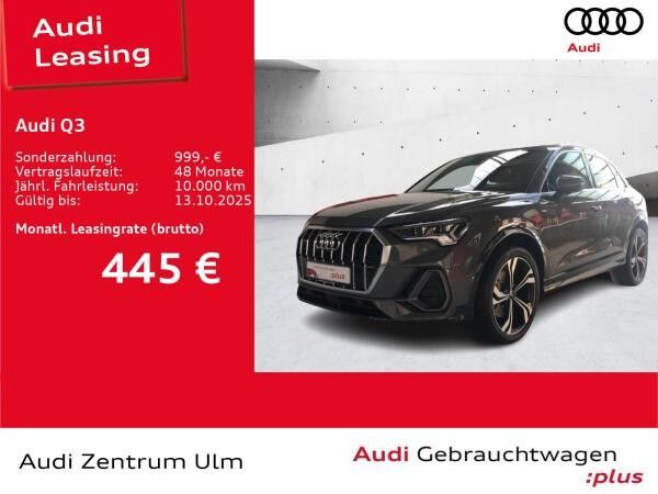Audi Q3 S-Line 45 TFSI qu 20 AHK PANO STHZ 5J.GAR.