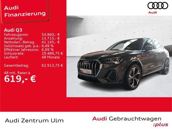 Audi Q3 S-Line 45 TFSI qu 20 AHK PANO STHZ 5J.GAR.